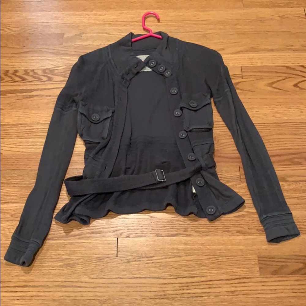 Free People cardigan with belt